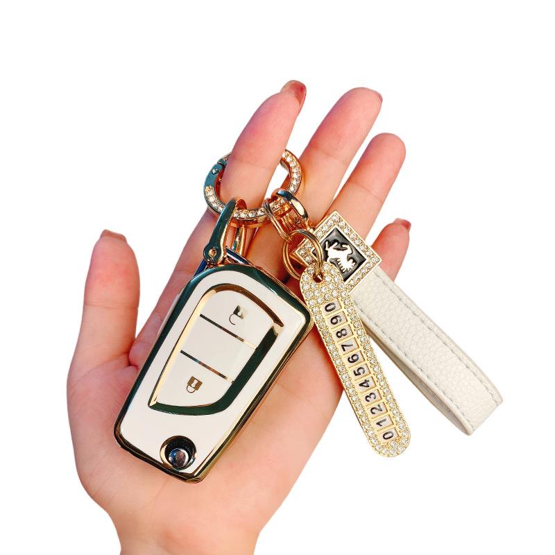 Suitable for Toyota 2024 Corolla Sharp Key Set Frontalanda 24 Willanda Special Buckle Case for Men and Women