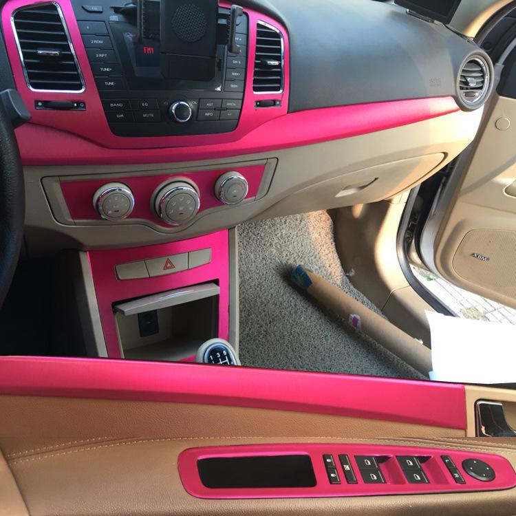 Roewe 350/360/360PLUS Carbon Fiber Gear Shift Console Stickers