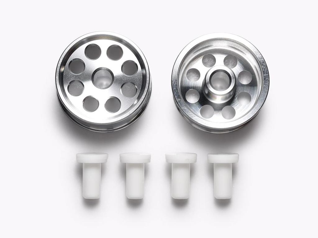 Tamiya Mini 4WD Special Edition HG Tire Aluminum Wheels Reversible 95602 Low-Profile II, (2 Wheels)