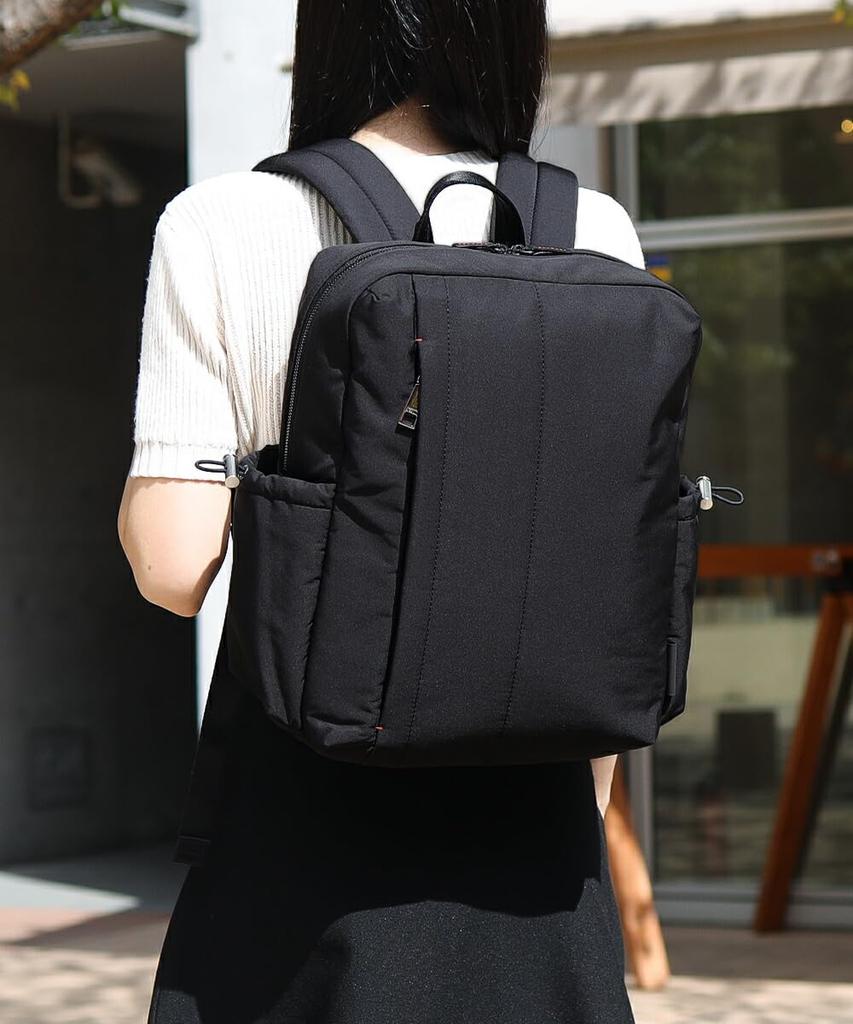 ISIT Official Backpack A4 (Tomorrow) No. 926711 (Black) Unisex, Perfect Gift for Travel, Dates, Work, Casual, Business, Gym, Golf, PC Compatible,