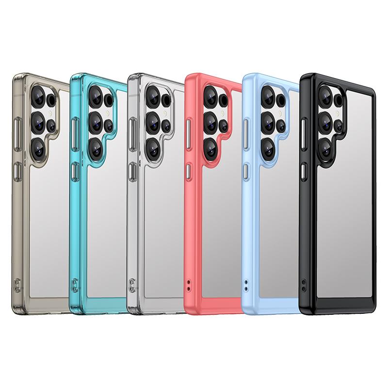 For Samsung S25 Ultra Case Cover Samsung S25 Ultra Capas Phone Back Shockproof Clear Transparent Fundas Samsung Galaxy S25 Ultra