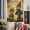 Tapiserie Anime Desen Animat Over The Garden Wall Tapiserii de Perete Boeme Pânze de Perete Mandala