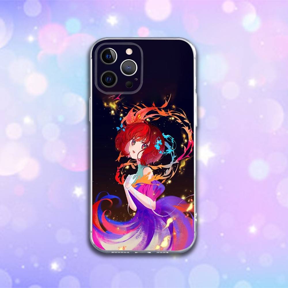 

Чехол для телефона Oshi no Ko Kana Arima для iPhone 16e, 16, 15, 14, 13, 12, 11 Plus, Pro, Max, XR, XS, X, Plus, SE, Mini Прозрачный Мягкий Чехол iPhone15promax