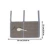 Cat Scratcher Mat Furniture Protection Adhesive Sisal Pet Cat Scratcher Furniture Protector Mat For Small Medium Large Breeds