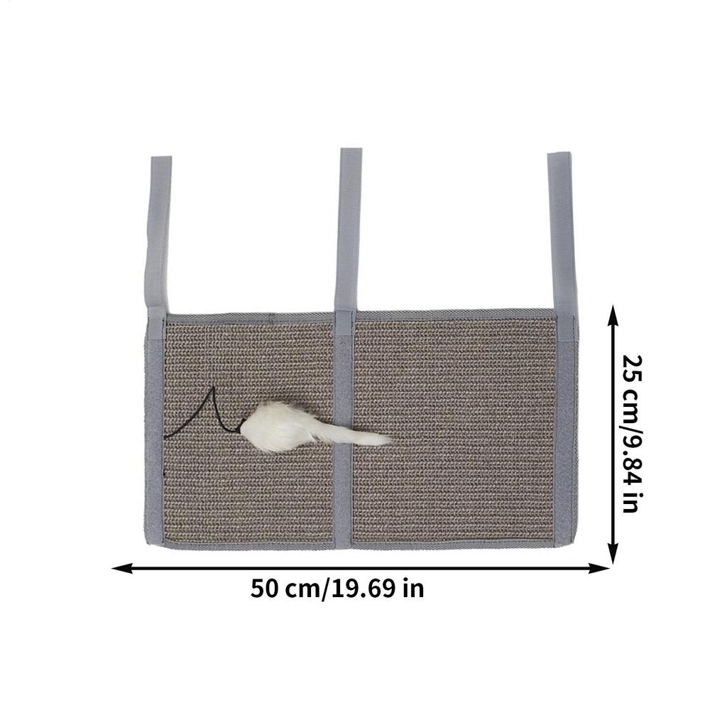 Cat Scratcher Mat Furniture Protection Adhesive Sisal Pet Cat Scratcher Furniture Protector Mat For Small Medium Large Breeds