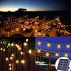 Colorful LED Solar Bubble Ball String Lights for Outdoor Decoration