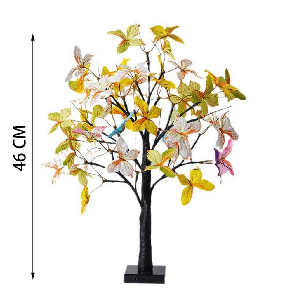 LED Lights Bonsai Tree Lights Butterfly Shape Tabletop Size Butterfly Tree Lamp DIY Design LED Night Light Party Decoration