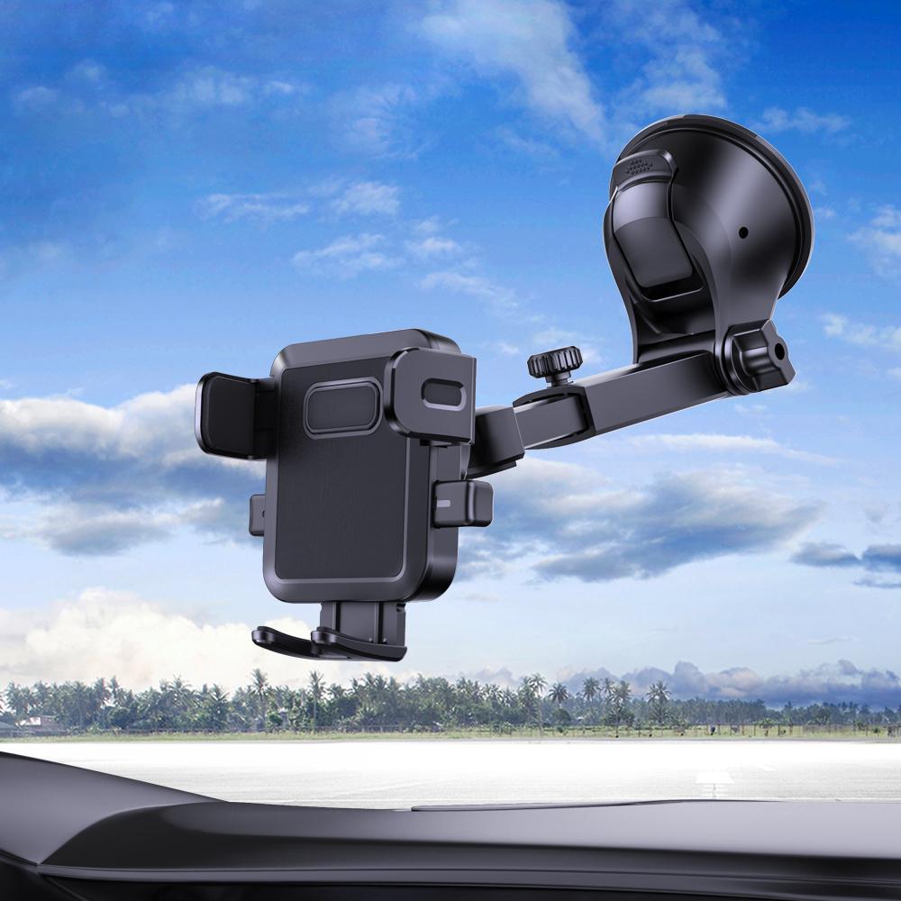 Universal 360 Rotating Car Mobile Phone Holder One-Touch Hands Free Cradle Car Dash Phone Holder Car Mount Mobile Phone Holder