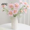 Fake Floral Arrangements for Vases Artificial Scabious Flowers with Bendable Long Stems Realistic Faux Three Dimensional Silk Flower Heads Table Vase
