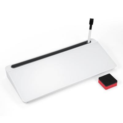 Small Desktop Glass Whiteboard DryEraseBoard White Board Surface Tablet Phone Stand Easy To Wipe