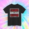 Trump 2024 Fix America Again T-Shirt Mens Womens Tees Top | Political Graphic Tee | S-5XL