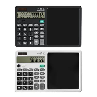 Rechargeable Calculator And Writing Tablets Big Screen Double Energy Silents Portable For Work Study