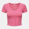 T-shirt Kika Crop Top V-neck Women