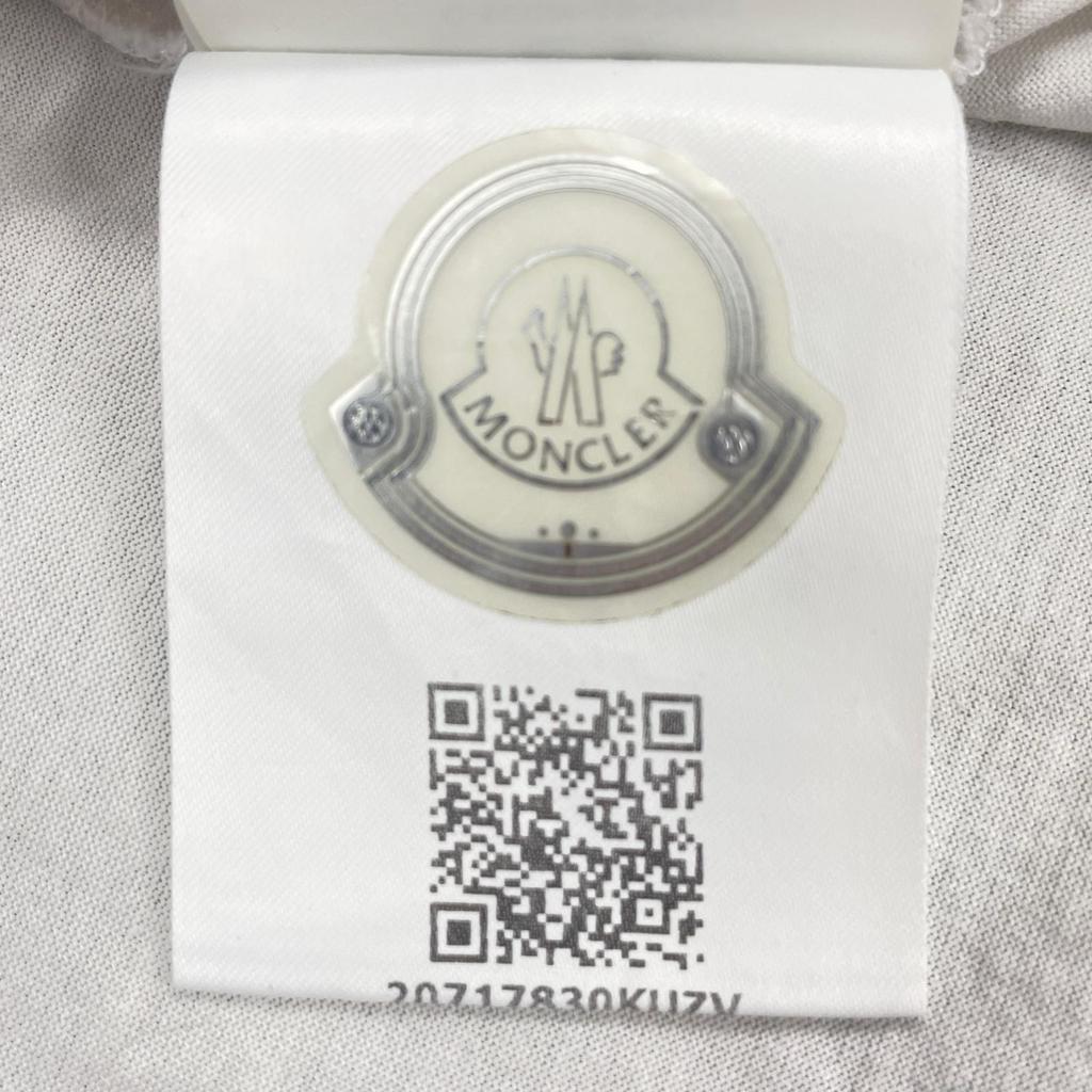 Moncler M WOMEN Short Sleeve T-shirt White Model