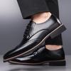 Fashion Wedding Vintage Men Gents Footwear Men Classic Male Business Oxfords Shoes New Male Dress Shoes All-match Fashion Casual Shoes
