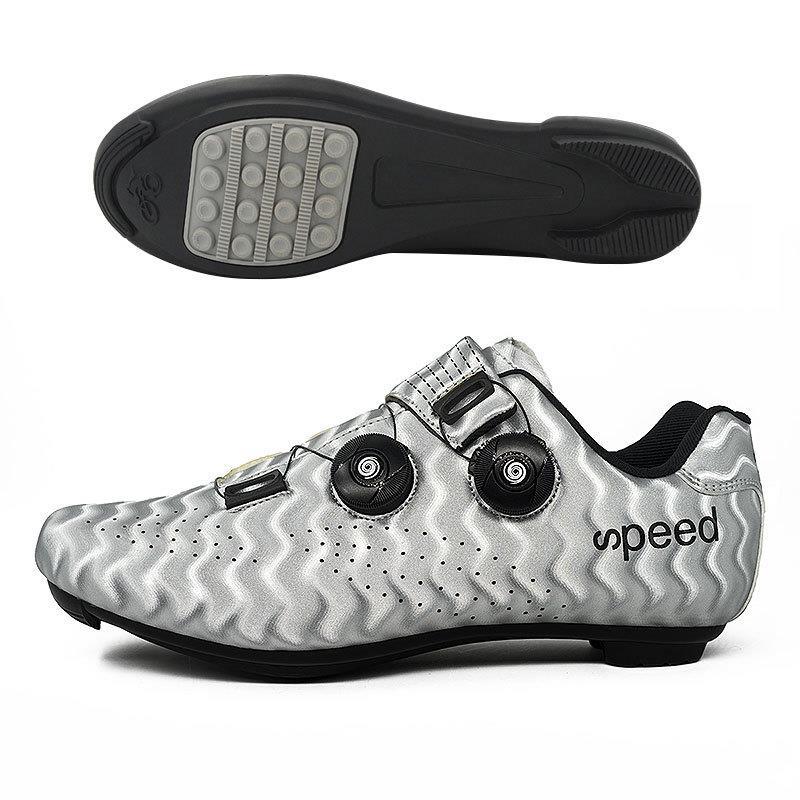 

New Road Race Outdoor Cycling Shoes Double Rotary Buckle Lock Cycling Shoes Lock Shoes Sneakers 47