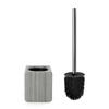 Q-BATH PREMIUM DECOR 1538 gray marble toilet brush