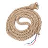2m E27 Vintage Hemp Rope Ceiling Light Base Pendant Lamp Bulb Holder 85 265V