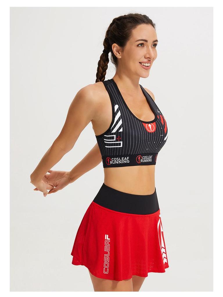 Women's High Impact Shockproof Sports Bra for Running and Fitness