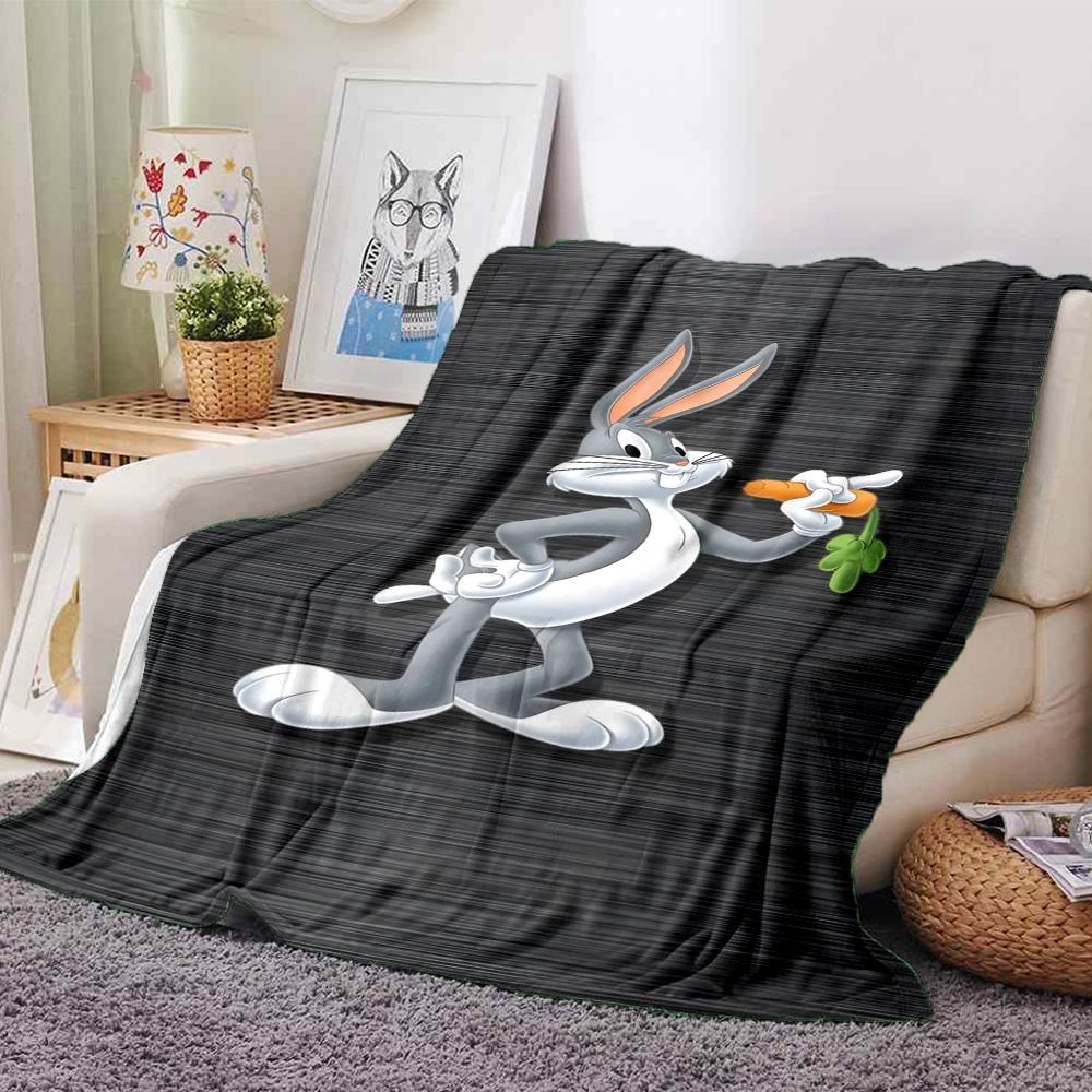 Looney Tunes Blanket Ultra-Soft Great for Bed Office Chair Couch for All Seasons Modern Gifts For Family Or Friends