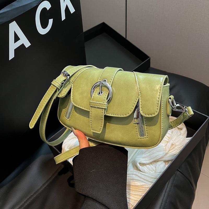 

Сумка Женская Новая На Плечо Под Мышку Повседневная Сумка Мессенджер Маленькая Квадратная Сумка зелёный