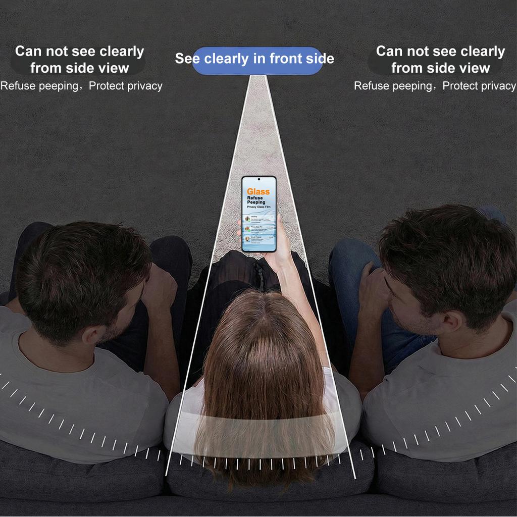 For Honor Magic V6 5G Glass IMAK 3D Curved Privacy Tempered Glass Full Screen Coverage Film