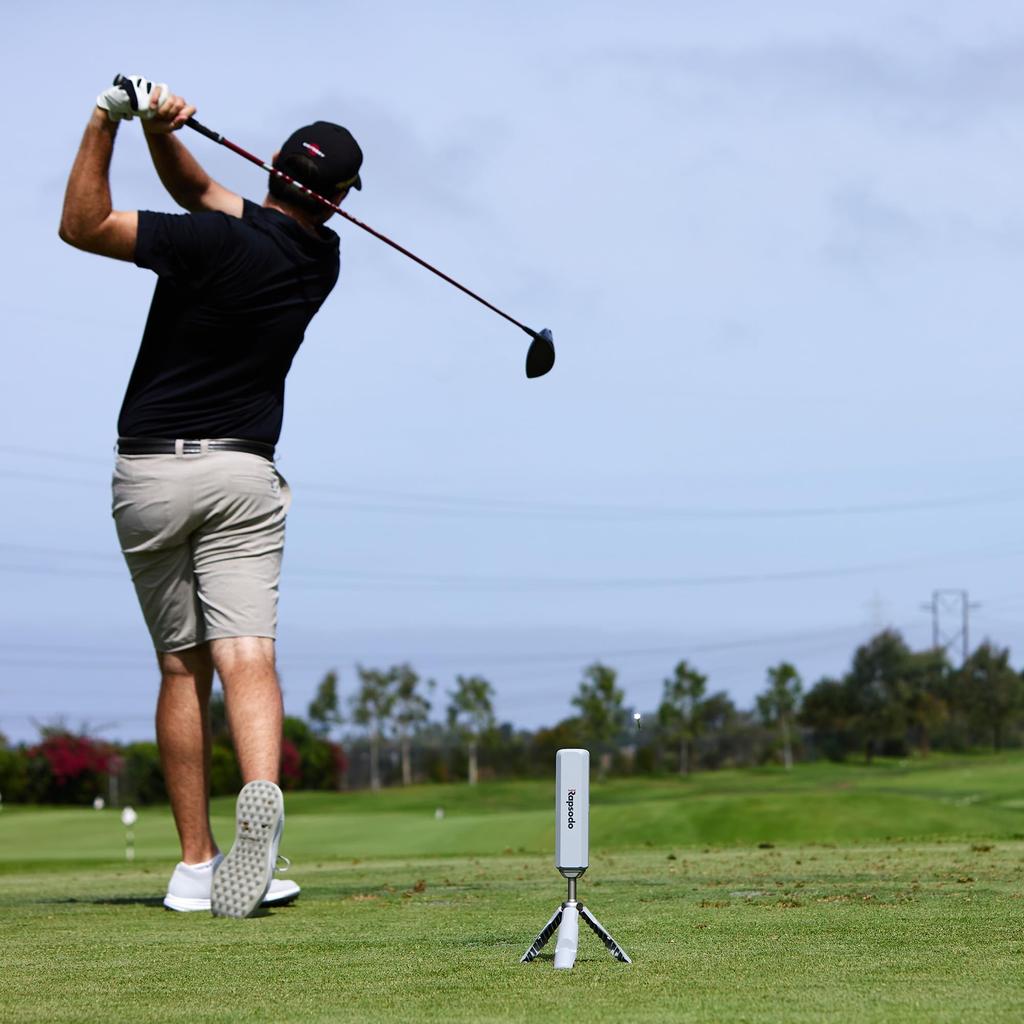 Rapsodo MLM2PRO Golfový přístroj na měření trajektorie Swing Cvičný Simulátor Distance Meter Cvičné vybavení kompatibilní s Android/iOS