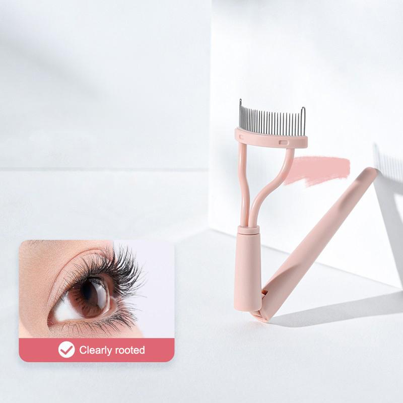 

Красота ресниц, складной сепаратор, портативная щетка для ресниц, расческа, тушь для завивки ресниц, инструменты для расчесывания ресниц из нержавеющей стали