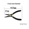 OEING 6-inch Internal Straight Circlip Pliers