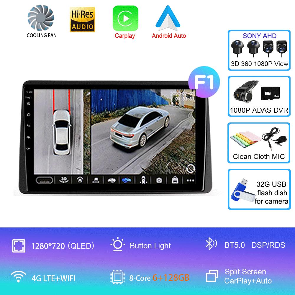 Android 14 Car Radio For Renault Duster HM 2 II 2020 - 2025 Arkana 1 I 2019 - 2025 Multimedia Video Player Navigation Stereo GPS