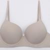Nahtloser BH Damen 32D Push-Up-BH Satin Uni Große Brust Dünne Unterwäsche Damen Weicher Bügel Sammeln Unsichtbar Sexy Bralette