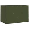 TV Cabinets 2 pcs Olive Green 67 x 39 x 44 cm Steel