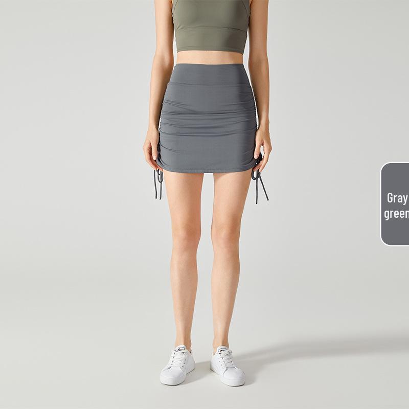 

2025 Весна/Лето Женские Брюки-Юбка для Фитнеса с Высокой Посадкой - Подтягивающие Ягодицы Леггинсы для Йоги S