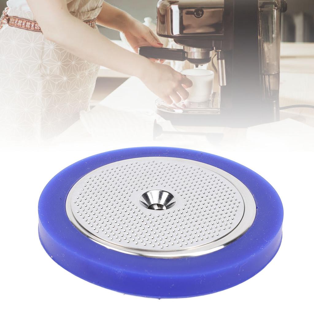 Coffee Machine Shower Screen Kit Stainless Steel Filter Mesh Screen Shower Holder with Silicone Gask