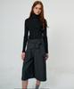 RAVEROUS Ribbon Tie Bermuda Pants_Charcoal