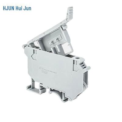 HUIJUN UK5-HESI Rail-Mountable Thin Terminal Block for Fuses