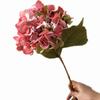 Hydrangea Artificial Single Flower Stem Branch Silk Oil Paiting Hydrangea Plant