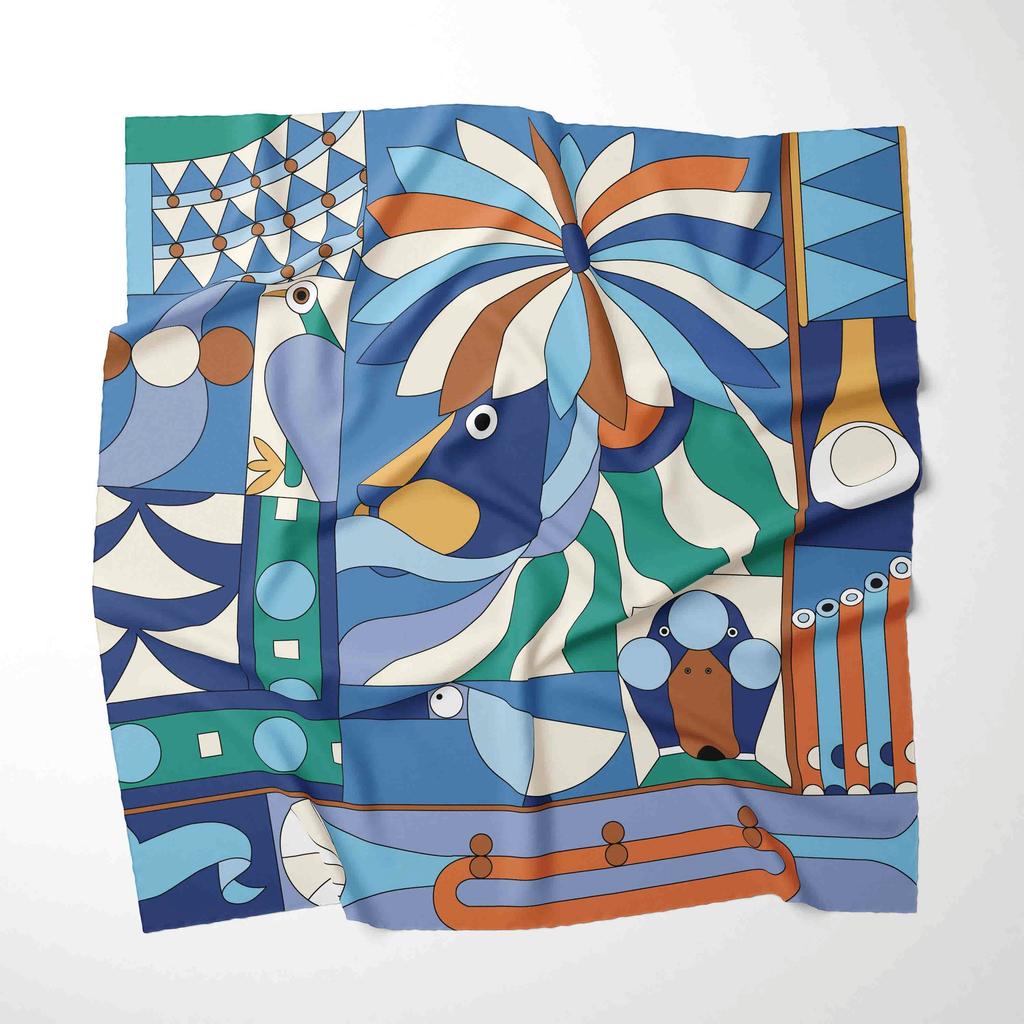 70cm*70cm Designer 2026 Chiffon Scarf Women Silk Scarf for Women Floral Neckerchief Scarf Foulard Women Bandana Silk Scarves