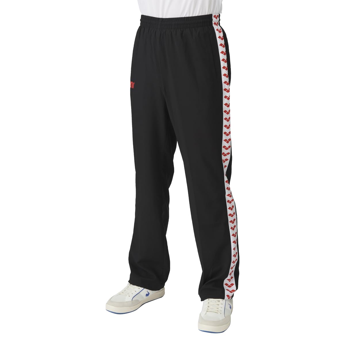 

ARENA Teamwear Unisex Long Pants, Size L, for Swimming, Fitted Silhouette, Features Arena s Classic Line Design, ASS4LPU004
