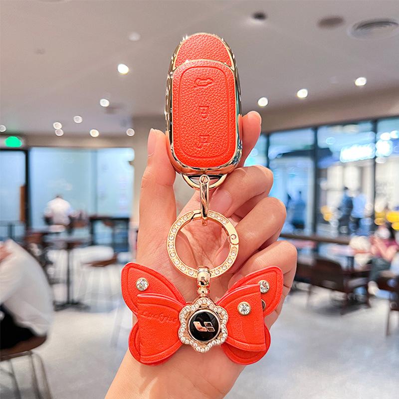 Suitable for Ideal L9 Key Cover 21 Models One Car 2022 Model Case L8Pro Protection Bag Max Buckle L6L7 Women