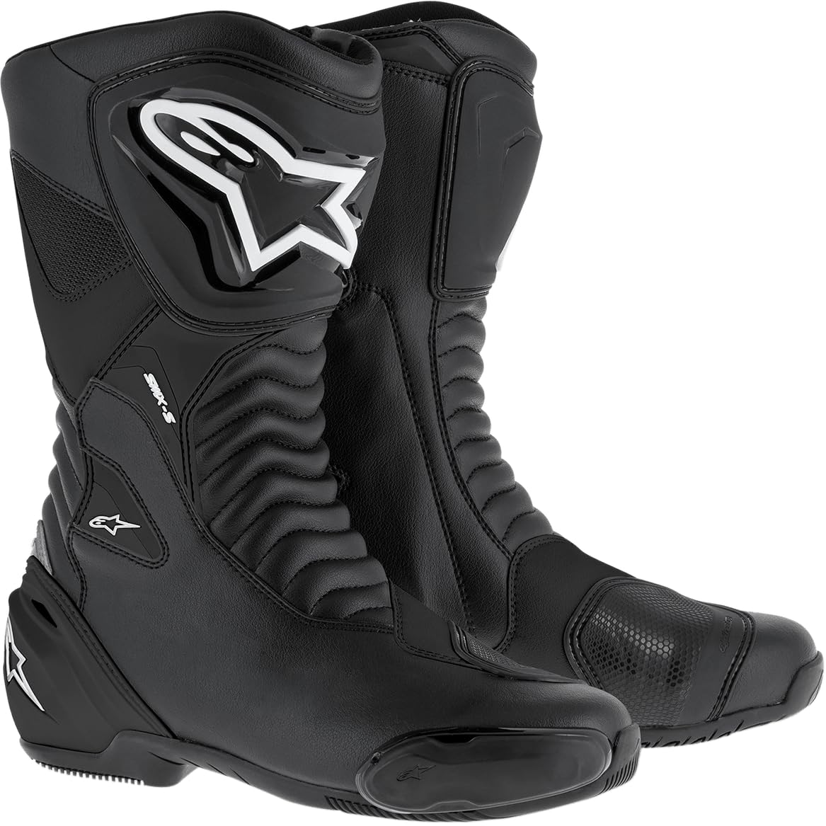 

Alpinestars Motorcycle 1691470243 SMX-S Boots, Black/Black (EUR 43/27.5cm)