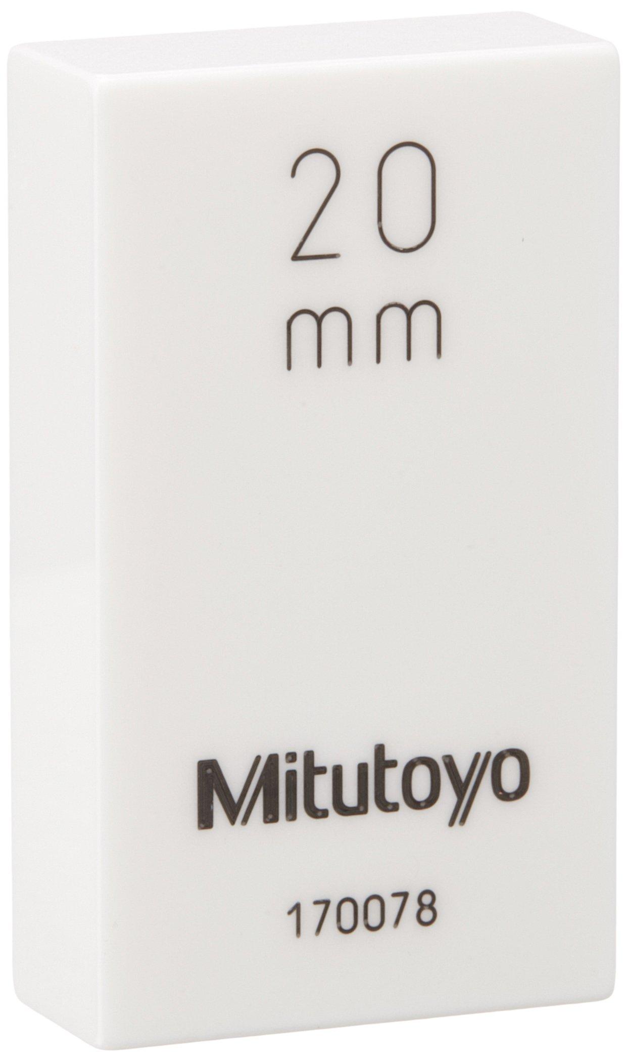 

Mitutoyo Rectangular Gauge Grade Block, Ceramic, 2, 20mm, 613672-04