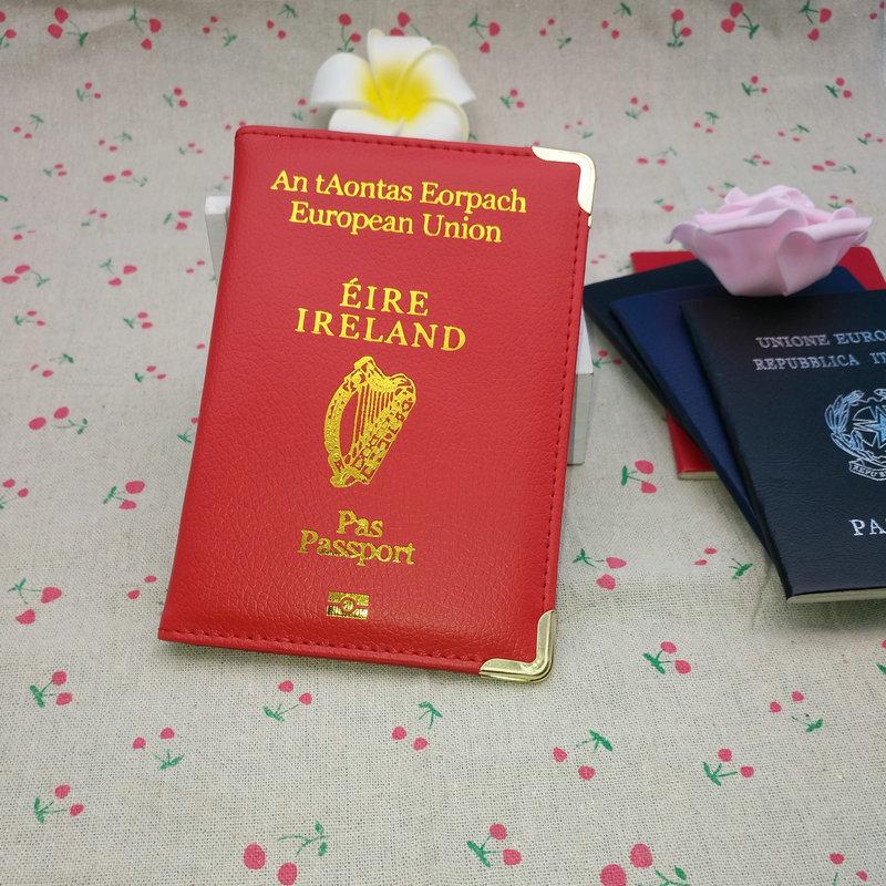 PU Leather Passport Holder: Multi-functional Bi-fold Wallet & Document Organizer with Multiple Color Options