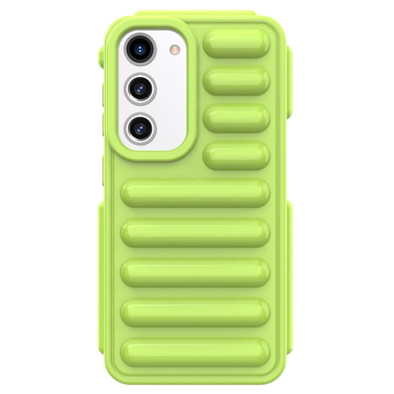 

Серія Capsule для чохла для телефону Samsung Galaxy S23 М яка TPU Захист від подряпин Ребриста задня кришка Green