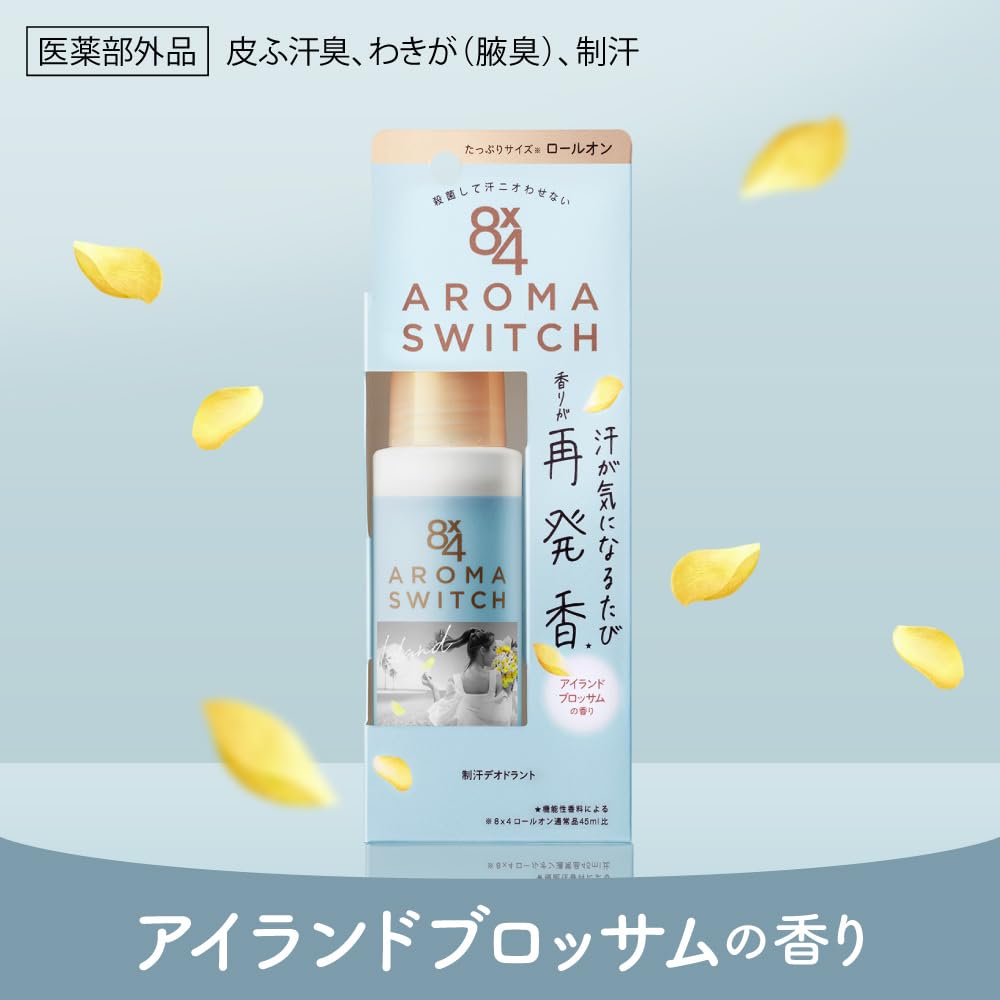 Osiem Cztery 8x4 Switch Aromatyczny Zapach Wyspy Kwiatowej Roll-on