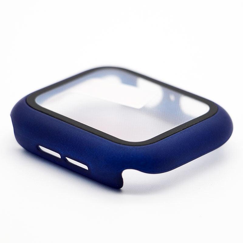 Tempered Glass+Cover PC bumper Screen Protector Case For Apple Watch Series 9 8 7 6 5 4 3 iWatch 45mm 41mm 44mm 40mm 42mm 38mm