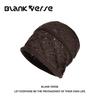 Hollow knitted headgear women's autumn new thin breathable face small big head circumference retro pullover hat