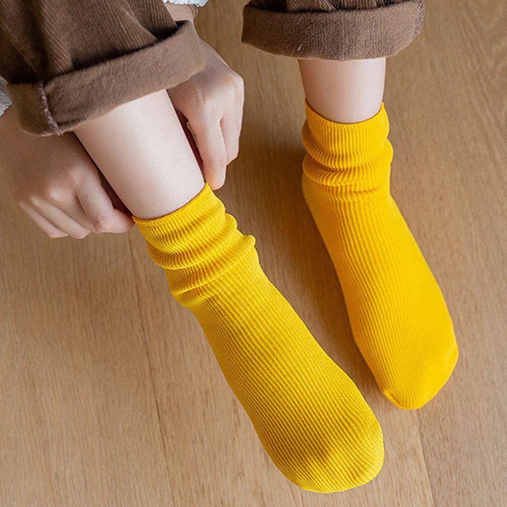 Girls Winter Thicken Snow Boots Casual Home Floor Socks Snow Socks Velvet Sleeping Warm Hosiery
