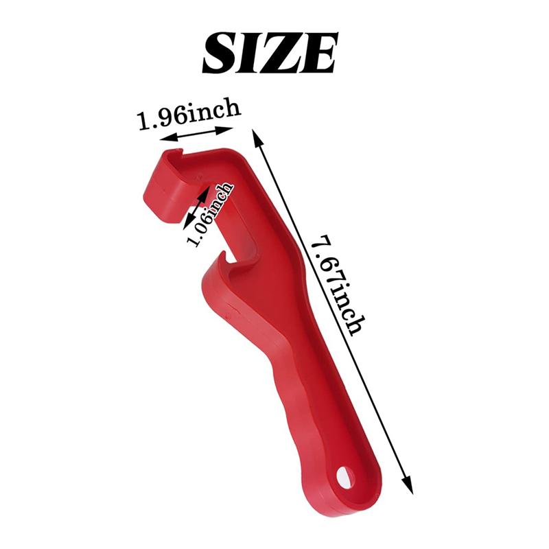 A23I-20 Piece Paint Can Opener Paint Bucket Lid Opener Paint Can Opening Tool Plastic