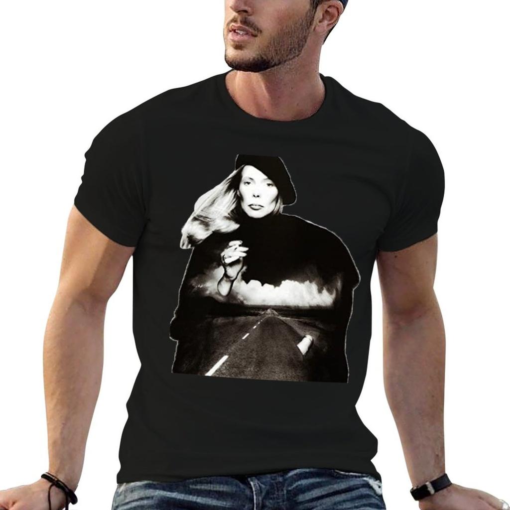 Joni Mitchell Tshirt Holiday All Match Tshirt